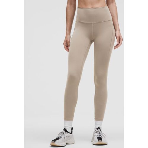 “ Legging Wunder Train taille haute avec pochess â€“ 64 cm â€“ Gris â€“ Taille 0 - lululemon - Modalova