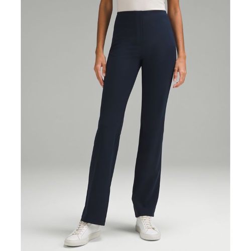 – Pantalon taille haute à coupe épurées – Bleu – Taille 0 - lululemon - Modalova