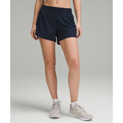 – Short Hotty Hot doublé taille hautes – 10 cm – Bleu - lululemon - Modalova