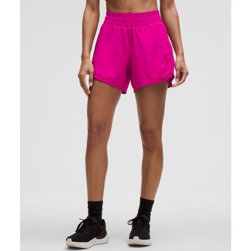 – Short doublé taille haute Track Thats – 13 cm – Violet – Taille 0 - lululemon - Modalova