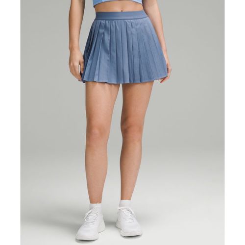 – Jupe de tennis plissée taille hautes – Bleu – Taille 0 - lululemon - Modalova