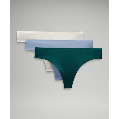 – String taille mi-haute InvisiWear Trios – Blue/Blanc – Taille S - lululemon - Modalova