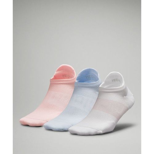 – Chaussettes à languette Power Stride Trios – Blanc – Taille L - lululemon - Modalova