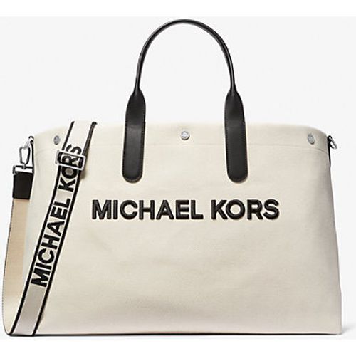 MK Cabas Brooklyn surdimensionné en toile de coton - - Michael Kors - Michael Kors Mens - Modalova
