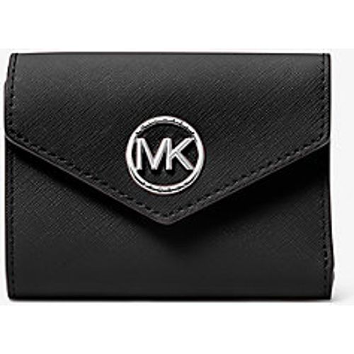 MK Portefeuille enveloppe à trois volets Carmen de taille moyenne en cuir saffiano - - Michael Kors - MICHAEL Michael Kors - Modalova