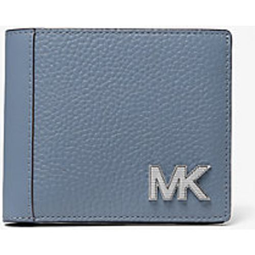 MK Portefeuille compact Hudson en cuir - - Michael Kors - Michael Kors Mens - Modalova