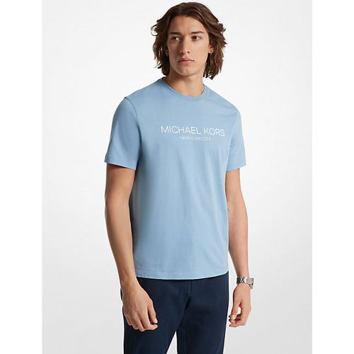MK T-shirt en coton imprimé avec logo - - Michael Kors - Michael Kors Mens - Modalova