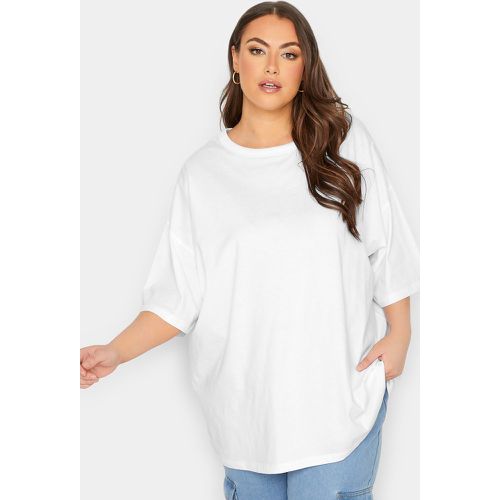 Tshirt Oversize Manches Longues Amples, Grande Taille & Courbes - Yours - Modalova