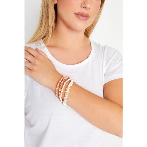 Lot De 4 Bracelets Perles En & Blanc - Yours - Modalova