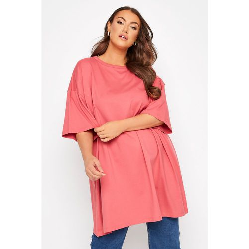 Tshirt Maxi Oversize Corail, Grande Taille & Courbes - Yours - Modalova