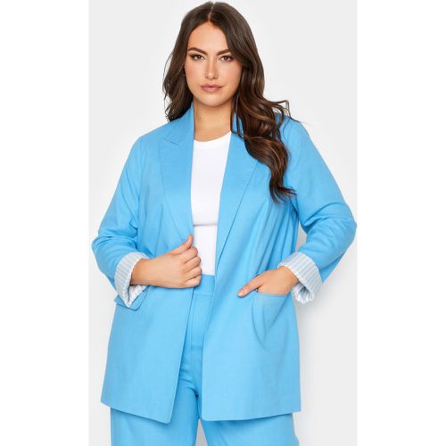 Blazer Manches Longues , Grande Taille & Courbes - Yours - Modalova