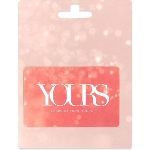 £10 £150 Clothing Glitter Gift Card - Yours - Modalova