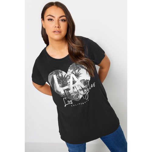 Tshirt 'Los Angeles' Aluminium , Grande Taille & Courbes - Yours - Modalova