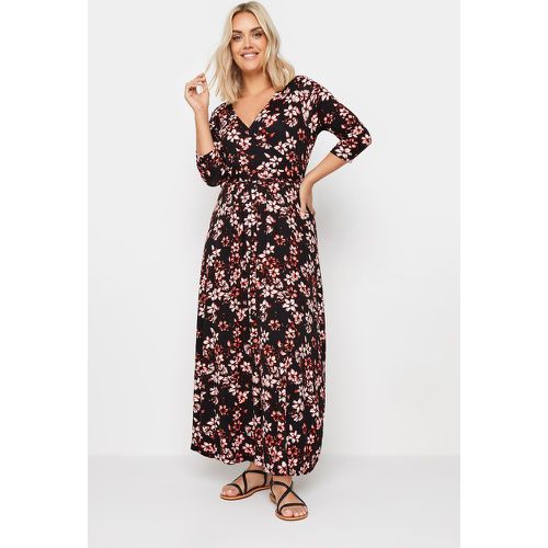 Robe & Rouge Floral Maxi Cachecoeur , Grande Taille & Courbes - Yours - Modalova