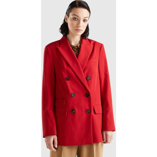 Benetton, Blazer À Double Boutonnage, taille 38, Rouge - United Colors of Benetton - Modalova