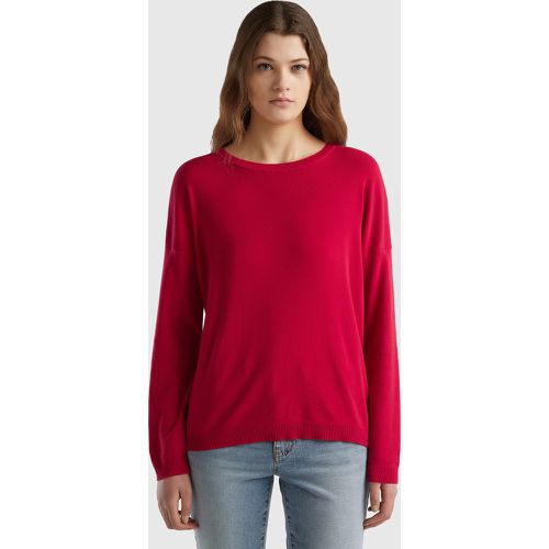 Benetton, Pull Col Rond En Coton, taille L, - United Colors of Benetton - Modalova