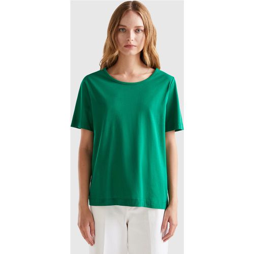 Benetton, T-shirt Vert Forêt À Manches Courtes, taille XS, Vert - United Colors of Benetton - Modalova