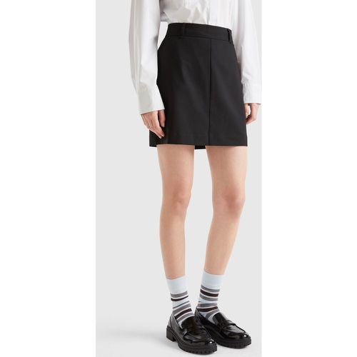 Benetton, Mini-jupe Avec Zip Latéral, taille 38, Noir - United Colors of Benetton - Modalova