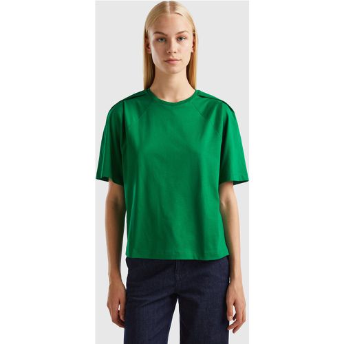 Benetton, T-shirt Coupe Boxy, taille M, Vert - United Colors of Benetton - Modalova