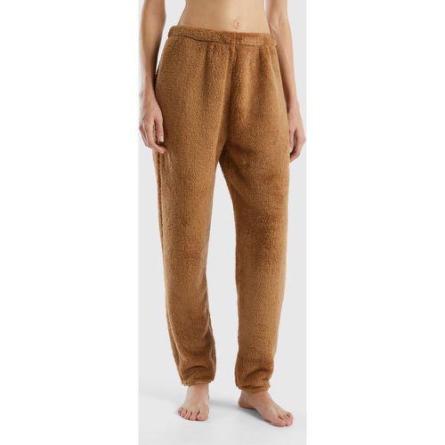 Benetton, Pantalon De Pyjama En Fourrure, taille L, - United Colors of Benetton - Modalova