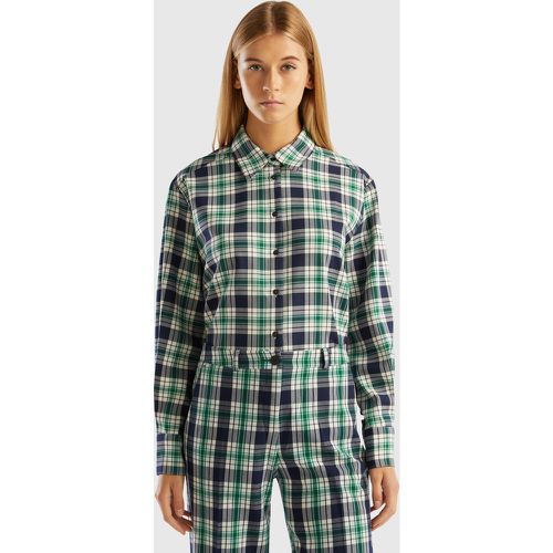 Benetton, Chemise Tartan Coupe Boxy, taille XL, Multicolore - United Colors of Benetton - Modalova