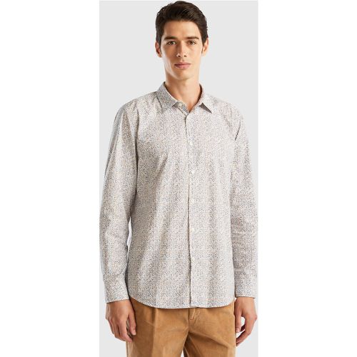 Benetton, Chemise Ajustée À Motif, taille XXL, Multicolore - United Colors of Benetton - Modalova