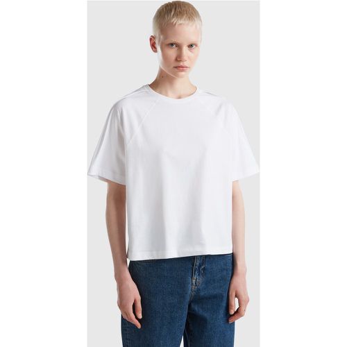 Benetton, T-shirt Coupe Boxy, taille L, Blanc - United Colors of Benetton - Modalova