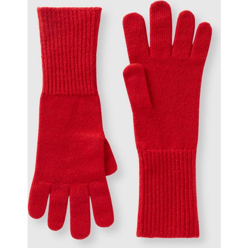 Benetton, Gants En Laine Mélangée, taille OS, Rouge - United Colors of Benetton - Modalova
