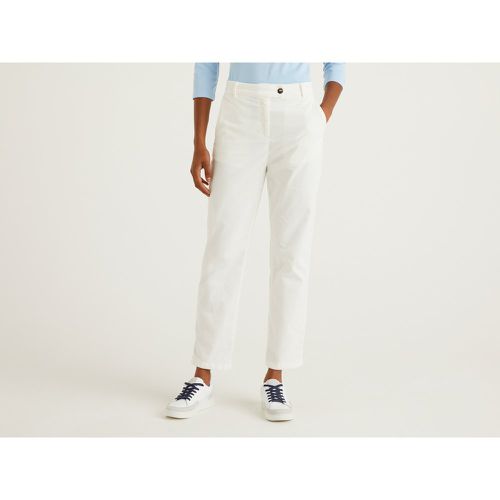 United Colors of Benetton Vêtements Pantalons & Jeans Pantalons courts Bermudas Bermuda Rayé 100 % Coton 