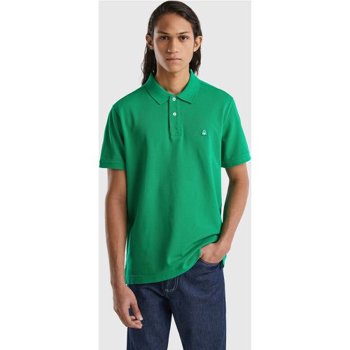 Benetton, Polo Vert Coupe Droite, taille XXL, Vert - United Colors of Benetton - Modalova