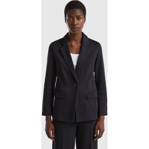 Benetton, Blazer Cintré À Poches, taille 38, Noir - United Colors of Benetton - Modalova