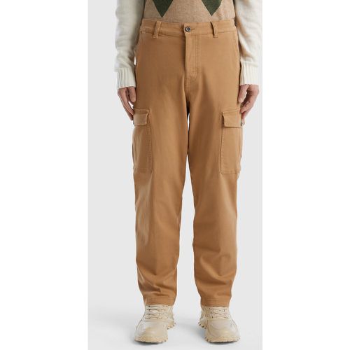 Benetton, Pantalon Cargo Droit, taille 44, - United Colors of Benetton - Modalova