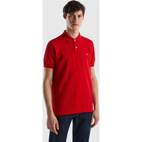 Benetton, Polo Rouge Coupe Droite, taille XXL, Rouge - United Colors of Benetton - Modalova