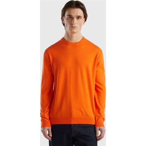 Benetton, Pull 100 % Coton À Col Rond, taille XXL, - United Colors of Benetton - Modalova