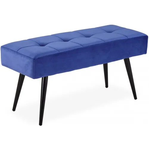 Banquette Velours Bleu DARIUS - 3S. x Home - Modalova