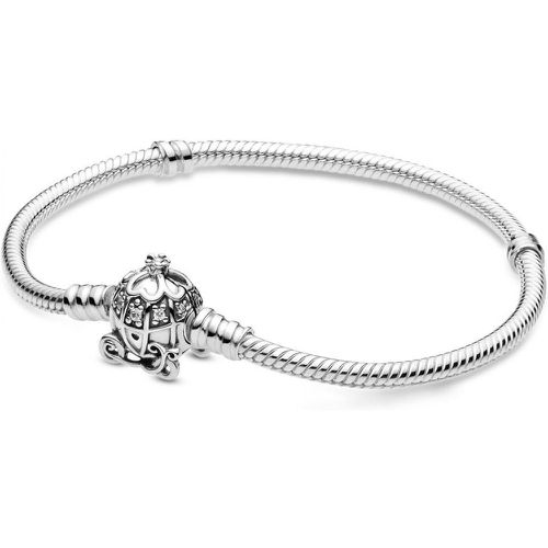 Bracelet Cendrillon Fermoir Carrosse Citrouille Disney x - Argent - Pandora - Modalova