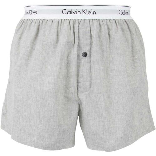 Caleçon en Coton Tissé - Ceinture Siglée - Calvin Klein Underwear - Modalova