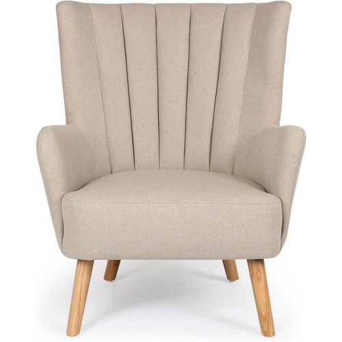 Fauteuil Scandinave Beige ARPI - 3S. x Home - Modalova