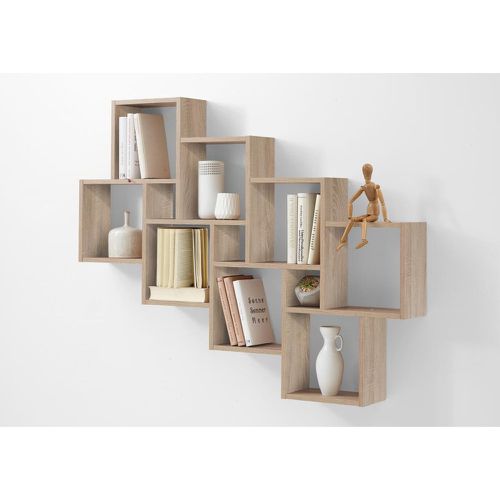 Etagère Murale Marron Bois SLACKA - 3S. x Home - Modalova