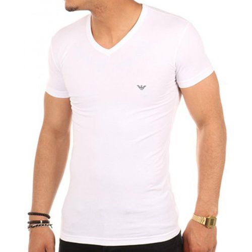 T-shirt - coton stretch - Emporio Armani Underwear - Modalova