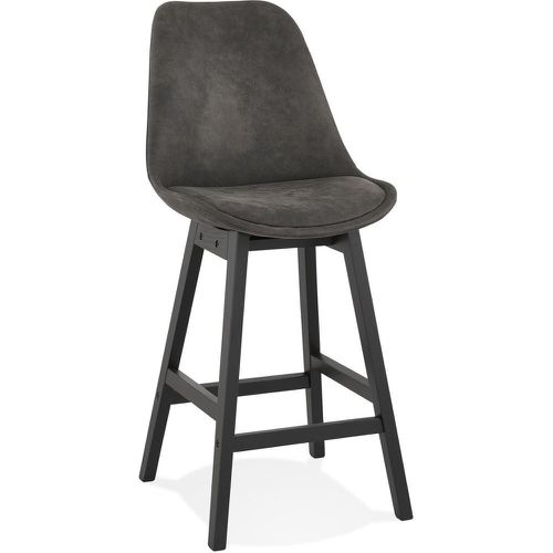 Tabouret de Bar BAMBI 66cm foncé & Noir - 3S. x Home - Modalova