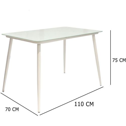 Table de Repas en Verre 110X70cm - 3S. x Home - Modalova