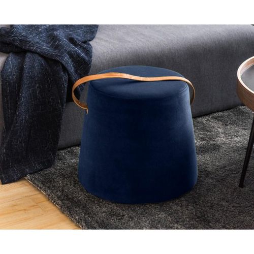 Pouf en Velours Style Scandinave - 3S. x Home - Modalova