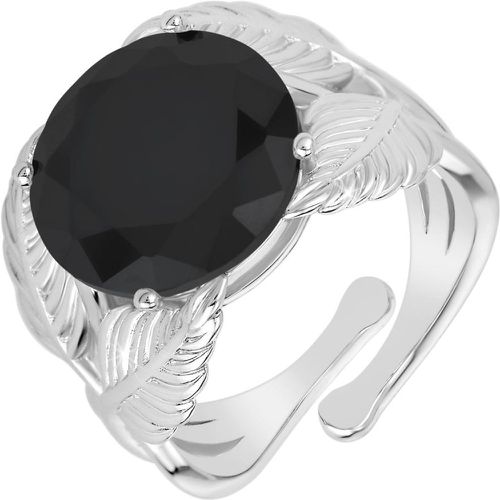 Bague So Charm - B3334--NOIR - Bague ée - So Charm Bijoux - Modalova