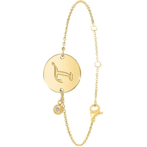 Bracelet So Charm - BD2281-DORE-T-DIAMANT - Bracelet Initial - So Charm Bijoux - Modalova