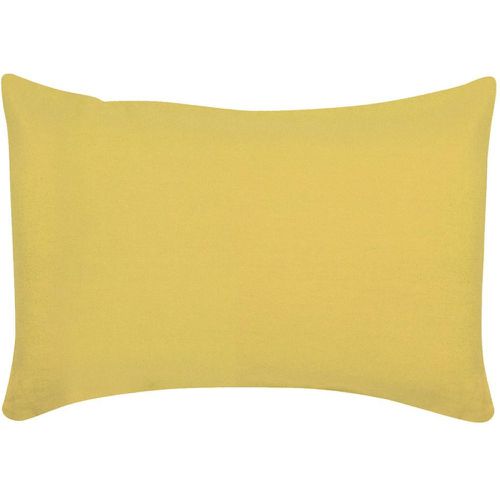 Coussin en lin et coton uni Zeff Absynthe - Vivaraise - Modalova