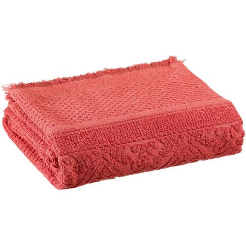 Drap de bain uni Zoé 100 x 180 - Maison Vivaraise - Modalova