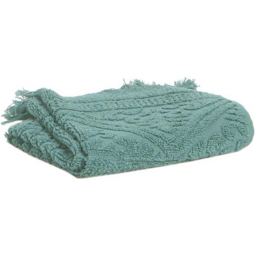 Drap De Douche Uni ZOLA - de Gris - Vivaraise - Modalova