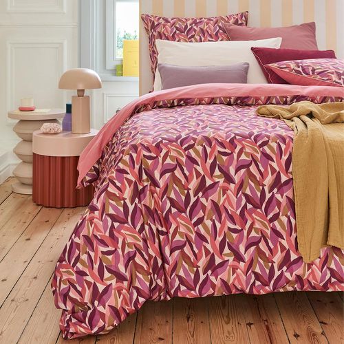 Housse de couette en percale de coton, LEAVES - Essix - Modalova