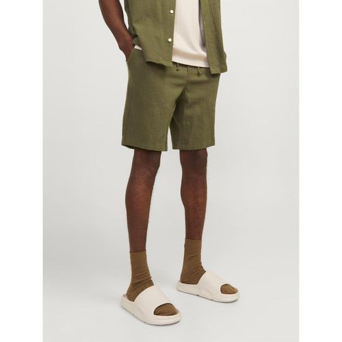 Short coupe décontractée en coton - jack & jones - Modalova